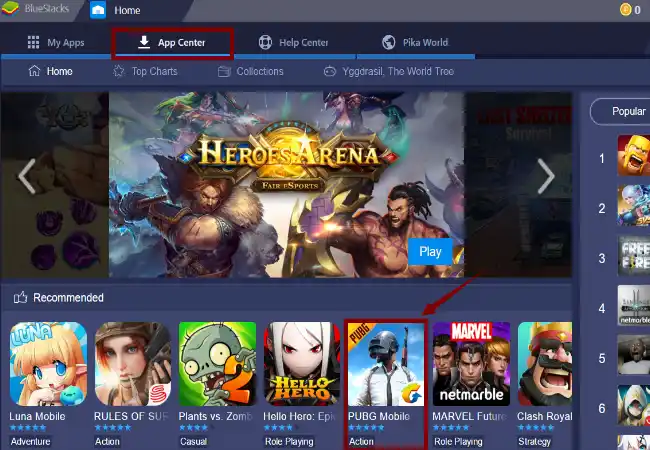 شبیه ساز اندروید Bluestacks